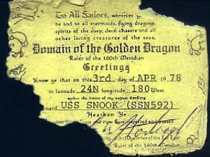 What's left of My Golden Dragon Certificate 